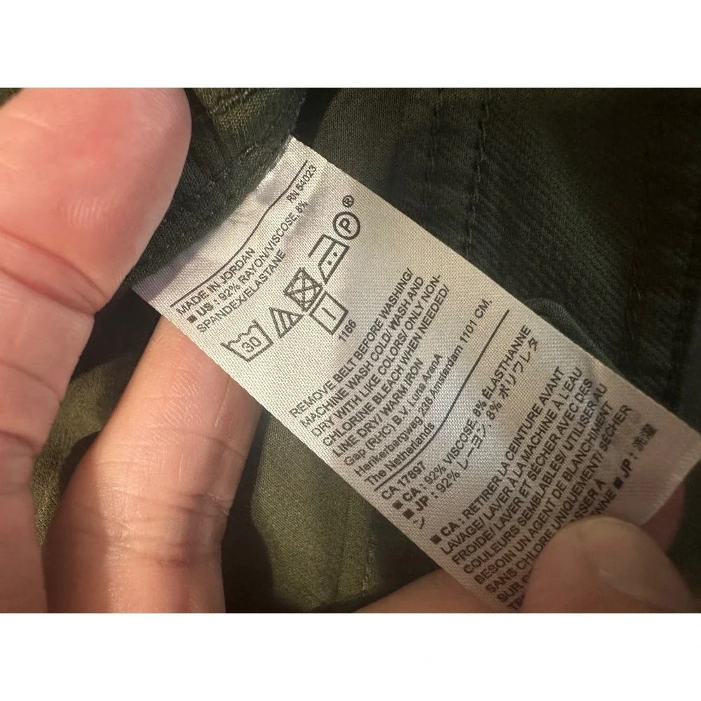 Banana Republic measurements waist